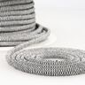 Outdoor Elastic cord [Ø 5 mm] – black/white,  thumbnail number 1