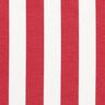 Decor Fabric Canvas Stripes – red/white,  thumbnail number 1
