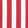 Decor Fabric Canvas Stripes – red/white,  thumbnail number 1