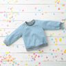 Light French Terry Plain – brilliant blue,  thumbnail number 5