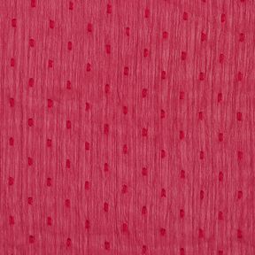 Metallic pinstripe chiffon dobby – berry/metallic silver, 