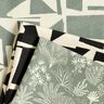 Decor Fabric Half Panama abstract palm trees – reed/nature – reed/natural,  thumbnail number 5