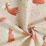 Decor Fabric Half Panama little angel – natural/coral,  thumbnail number 3