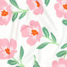 Brushed Sweatshirt Fabric Flowers | by Poppy – ivory/pink,  thumbnail number 2