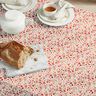 Cotton Cretonne rose petals – ivory/lobster,  thumbnail number 5