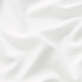 Lightweight summer jersey viscose – white | Remnant 60cm, 