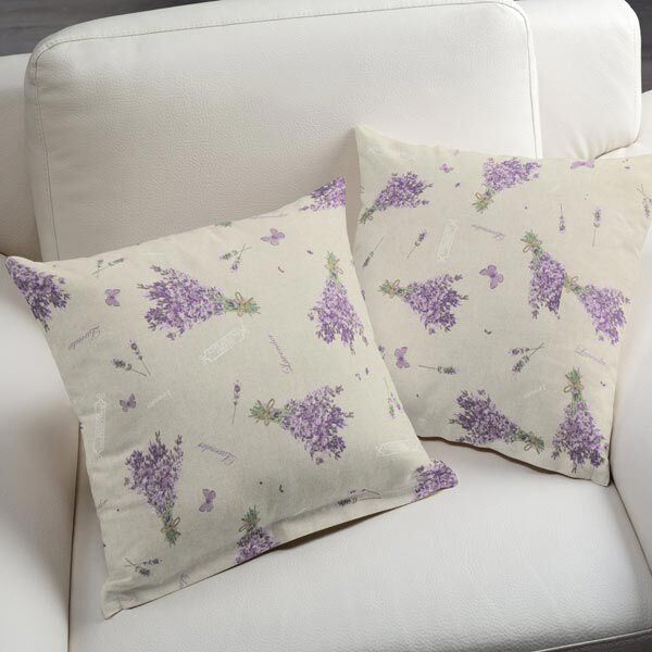 Lavender Bouquet Half Panama – natural,  image number 7