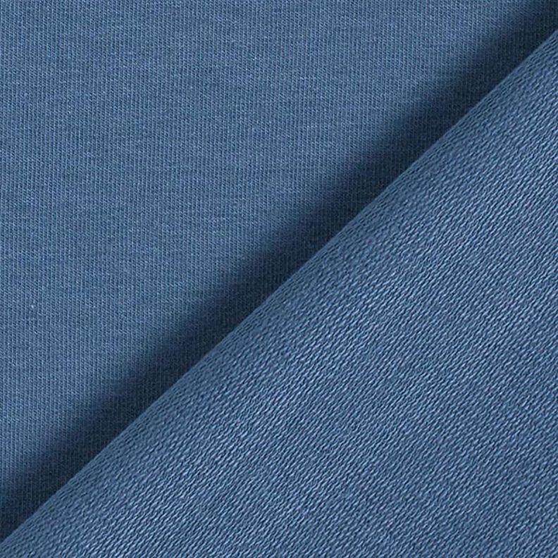 Light French Terry Plain – denim blue,  image number 5