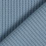 Cotton waffle jersey Plain – denim blue,  thumbnail number 3