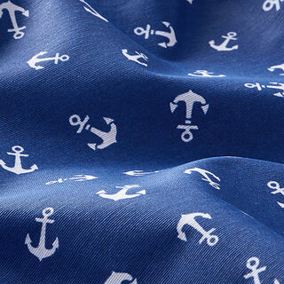 Coated Cotton Anchor – navy blue, 