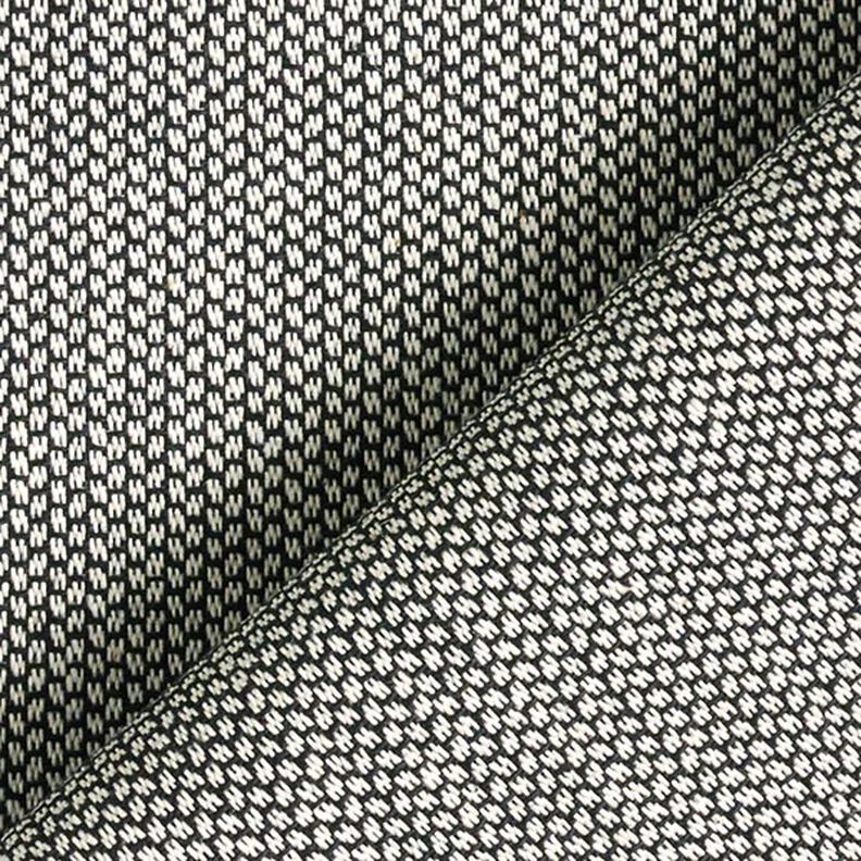 Mini Points Jacquard Furnishing Fabric – black,  image number 2