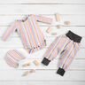 Cotton Jersey Pastel stripes – offwhite/pastel violet,  thumbnail number 6