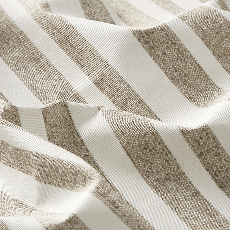 Coated Cotton Stripes – beige,  image number 2