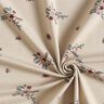 GOTS Cotton Jersey scattered flowers | Poppy Fabrics – almond,  thumbnail number 3
