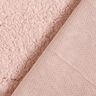 cuddly teddy fur fabric – rosé,  thumbnail number 4
