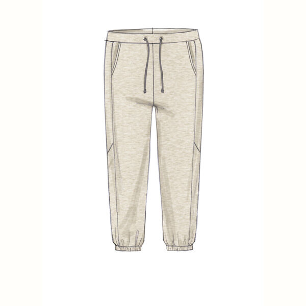 Men's Sweatshirt/Tops/Pants, McCalls 7486 | XL -,  image number 7