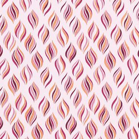 Cotton poplin fabric, Christmas decoration – pink/antique gold, 