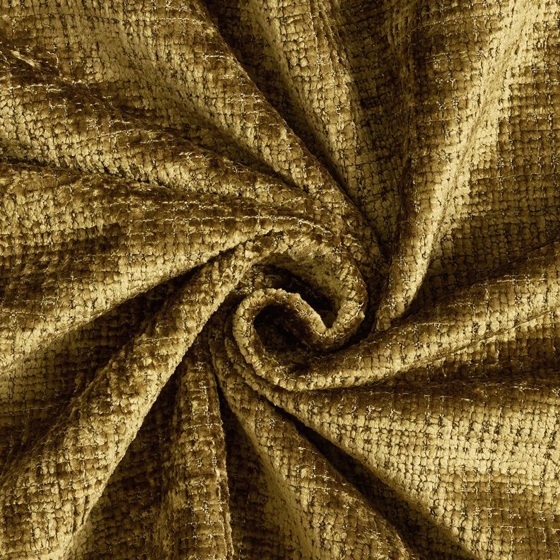 Upholstery Fabric Chenille Plain – olive,  image number 1