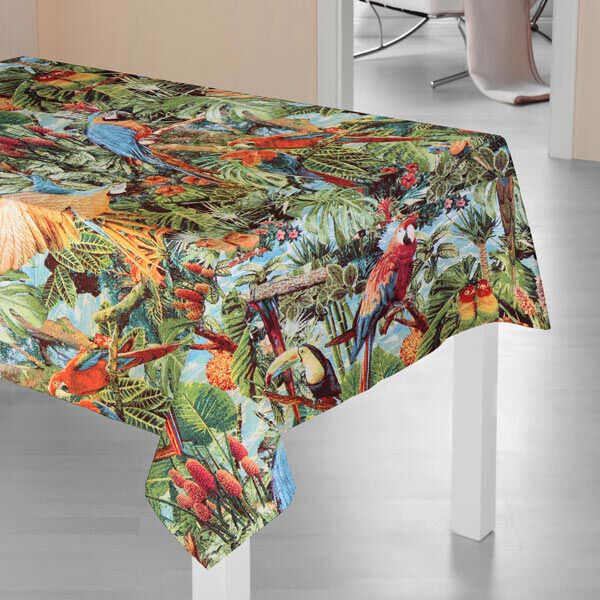 Tropical Paradise Tapestry Jacquard – green,  image number 5