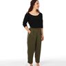 FRAU GUSTA Relaxed Trousers with Pleated Elasticated Waist | Studio Schnittreif | XS-XXL,  thumbnail number 4