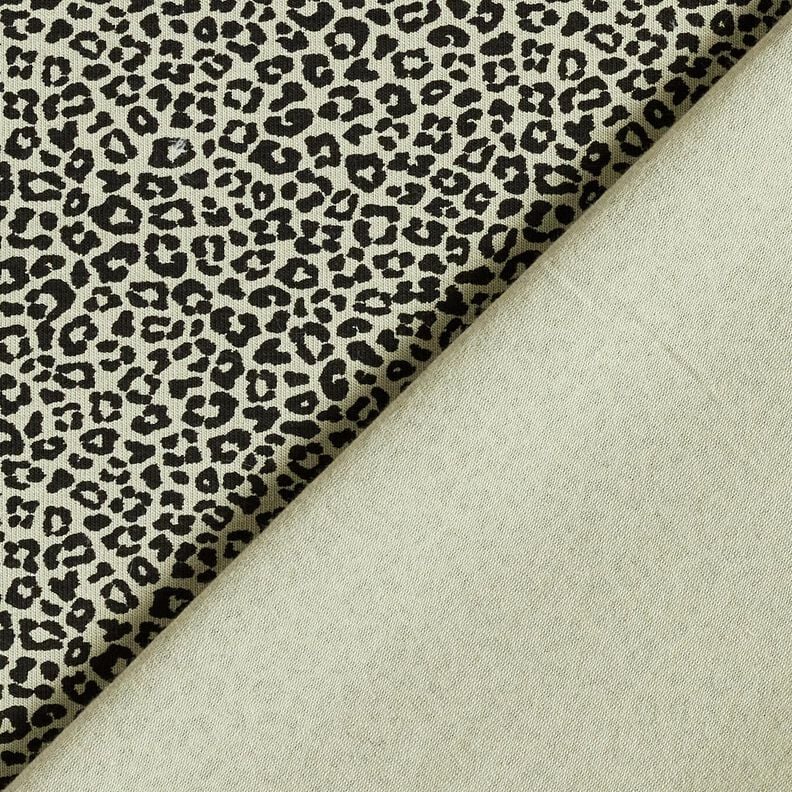 Cotton Jersey Mini Leopard Print – greige/black, image number 4