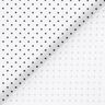 Cotton Poplin Little Dots – white/black,  thumbnail number 6