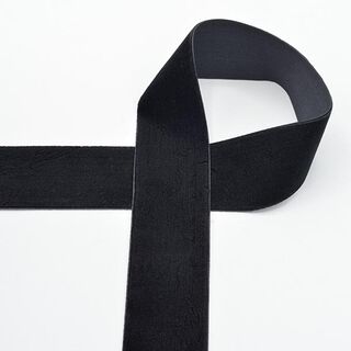 2cm width black elastic velvet ribbon