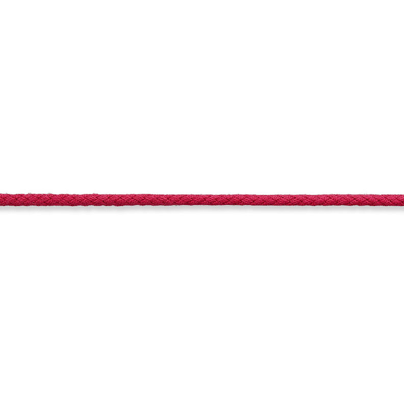Cotton cord [Ø 3 mm] – pink,  image number 2