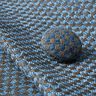 Covered Button - Outdoor Decor Fabric Agora Senda - dove grey/brown,  thumbnail number 2