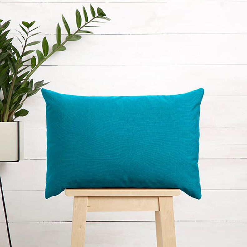 awning fabric plain – turquoise,  image number 7
