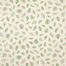 Decor Fabric Half Panama drawn leaves – light beige/reed,  thumbnail number 1
