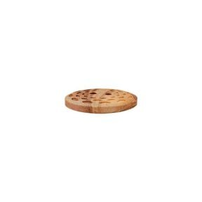 2-Hole Wooden Button – beige, 