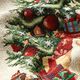 Decorative Panel Tapestry Fabric Holiday Dog – light beige/red,  thumbnail number 2