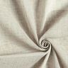 Curtain Fabric Linen Blend Shapes  – light taupe/natural,  thumbnail number 3
