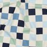 Cotton Jersey Check| Poppy Fabrics – natural/blue grey,  thumbnail number 2