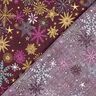 Cotton Poplin Star Mix – burgundy/gold,  thumbnail number 4