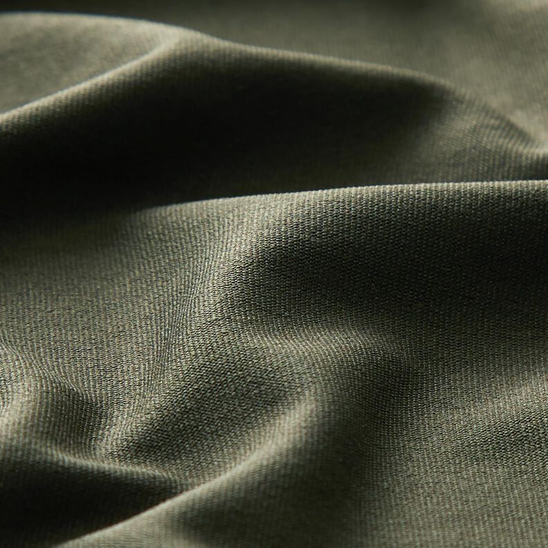 Highly elastic plain jersey – khaki,  image number 2