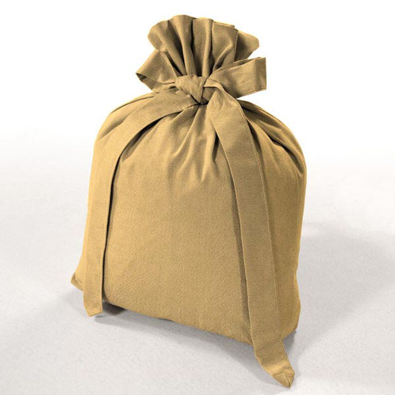 Felt 90 cm / 1 mm thick – dark beige,  image number 6