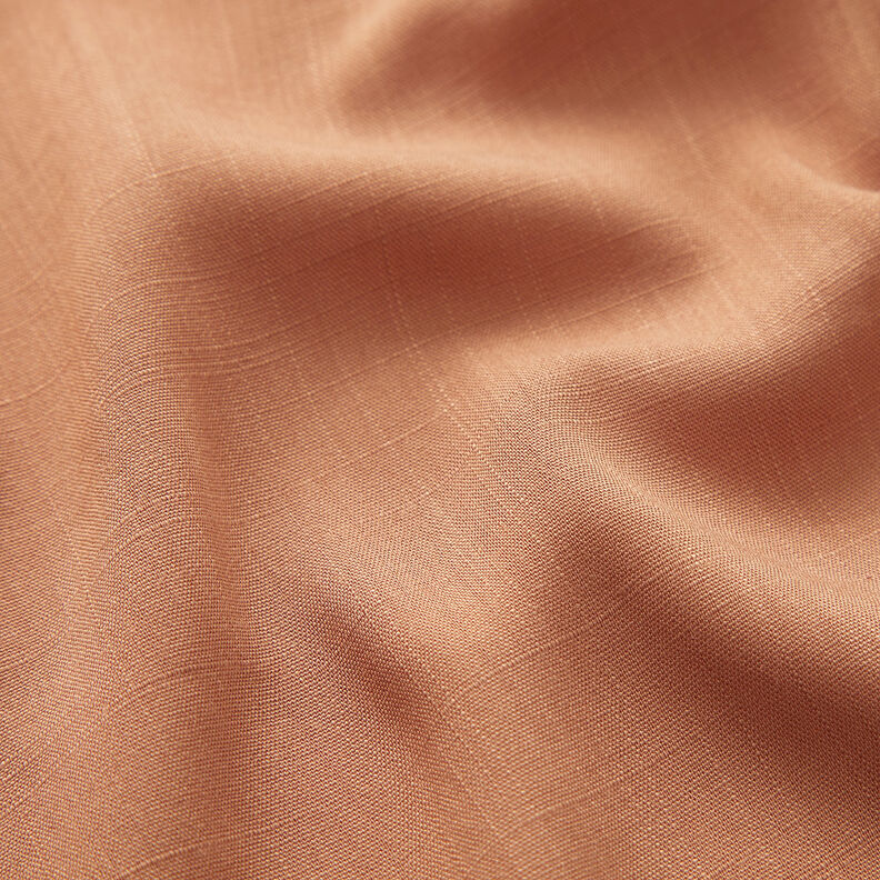 Linen look viscose fabric – beige,  image number 2