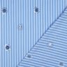 Cotton Blend Sequin embroidery on stripes | Poppy Fabrics – light blue/white,  thumbnail number 4