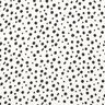 Irregular dots viscose fabric – white/black,  thumbnail number 1