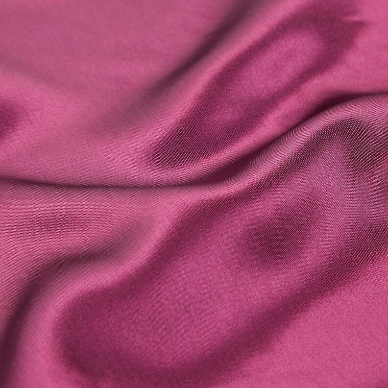 Satin lining plain – grape,  image number 2