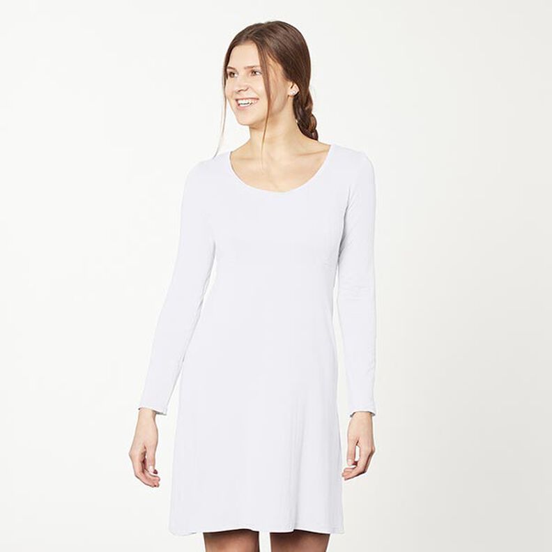 GOTS Cotton Jersey | Tula – white,  image number 5