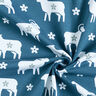 Aries Cotton Sweatshirt Fabric – blue,  thumbnail number 3