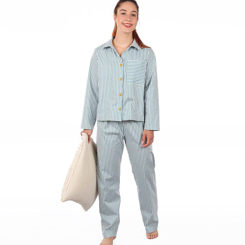 FRAU HILDA Short and long length pyjamas | Studio Schnittreif | XS-XXL,  image number 4