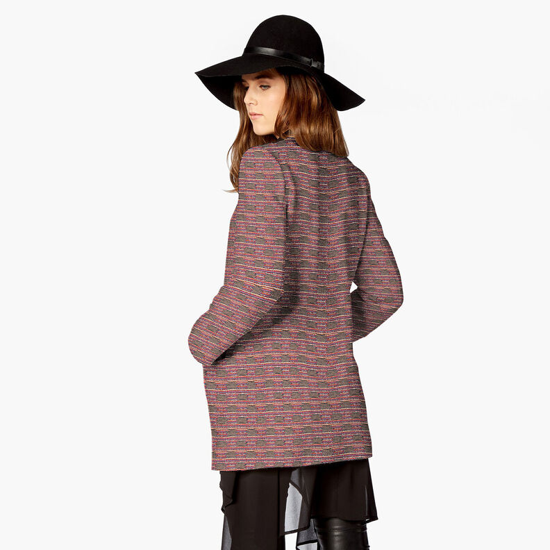 Bouclé stripes and circles,  image number 6