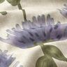 Decor Fabric Half Panama flowering clover – blue grey/light taupe,  thumbnail number 6