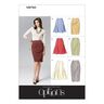 Side-Flare or Pencil Skirts, Vogue 8750 | 12 - 20,  thumbnail number 1