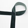 Velvet ribbon [25 mm] – dark green,  thumbnail number 1