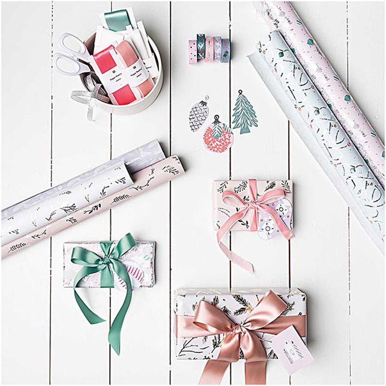 Gift Paper Tree Decoration | Rico Design – pink,  image number 5